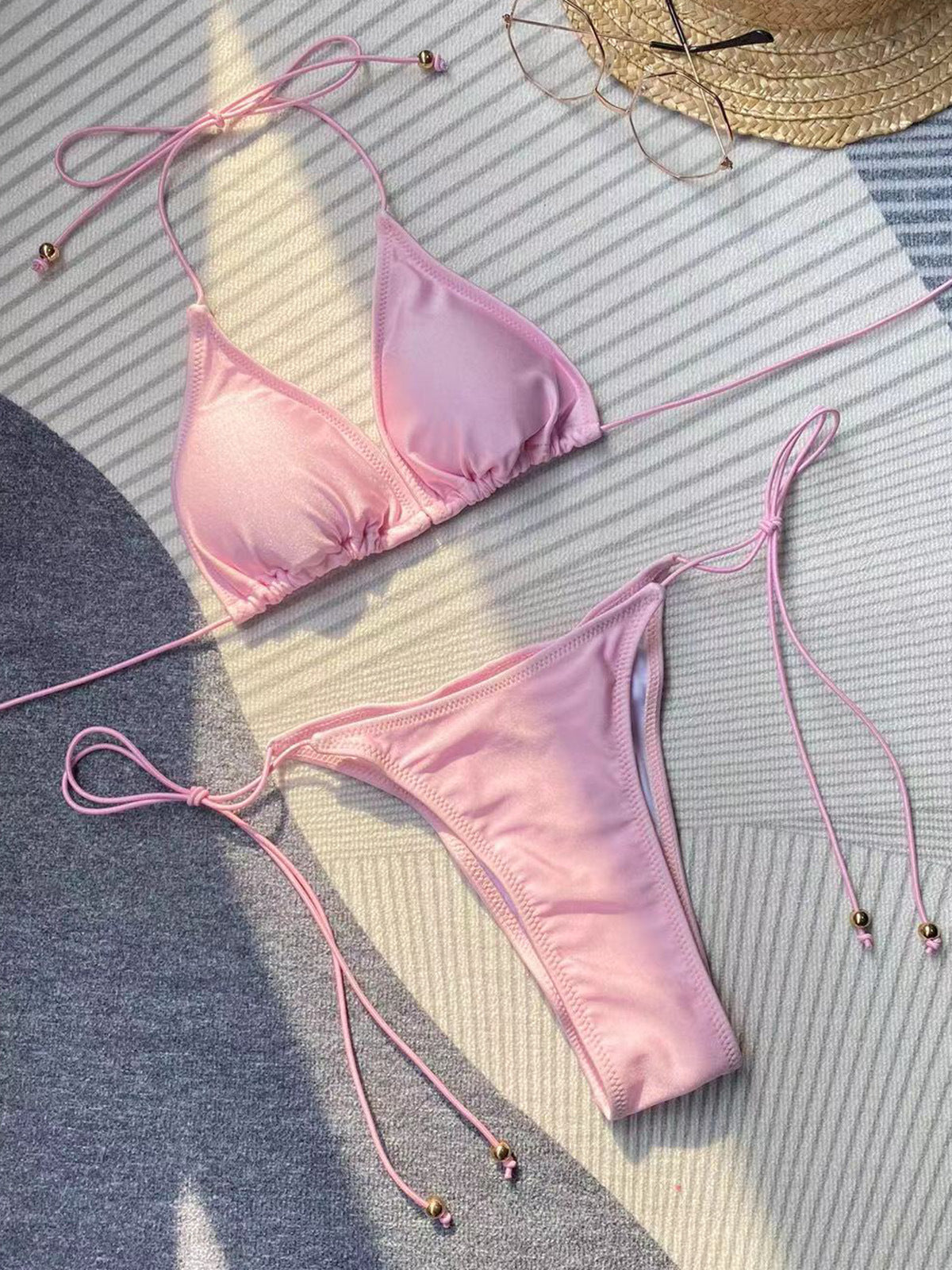 Black Lumière Set - Cotton Rosé